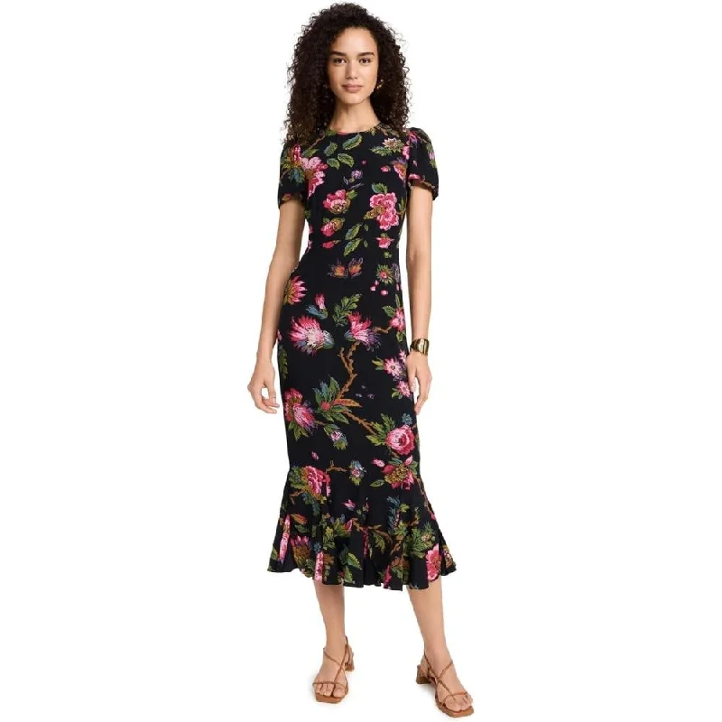 Rhode Women's Lulani Dress, Ink Morlaix Fleur Grande