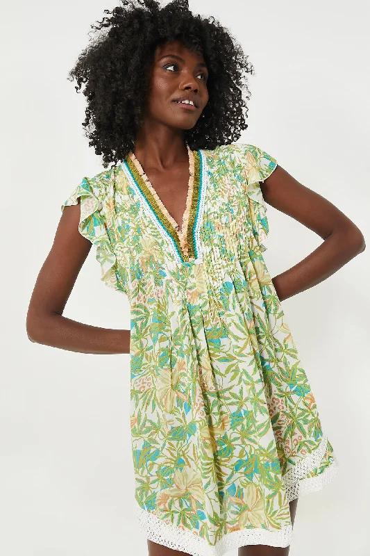 Green Orchid Sasha Mini Dress