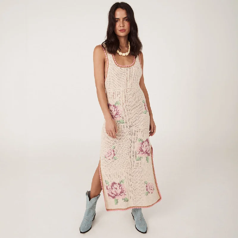 Coastal Granny Midi Dress